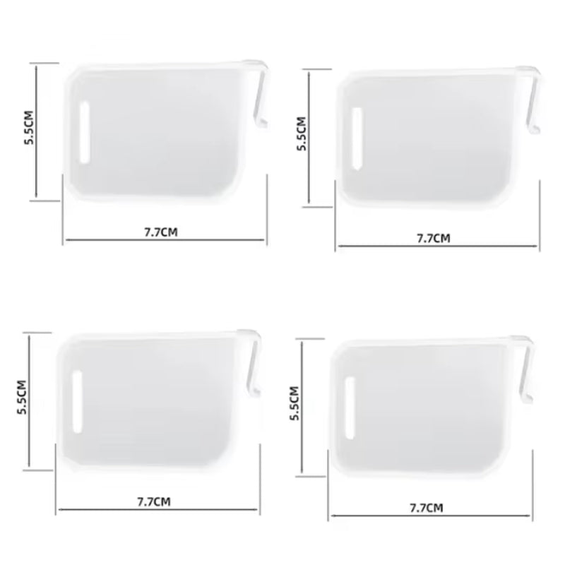 4 Pieces Refrigerator Storage Divider Boards for Organizing Bottles and Cans in the Kitchen and Fridge