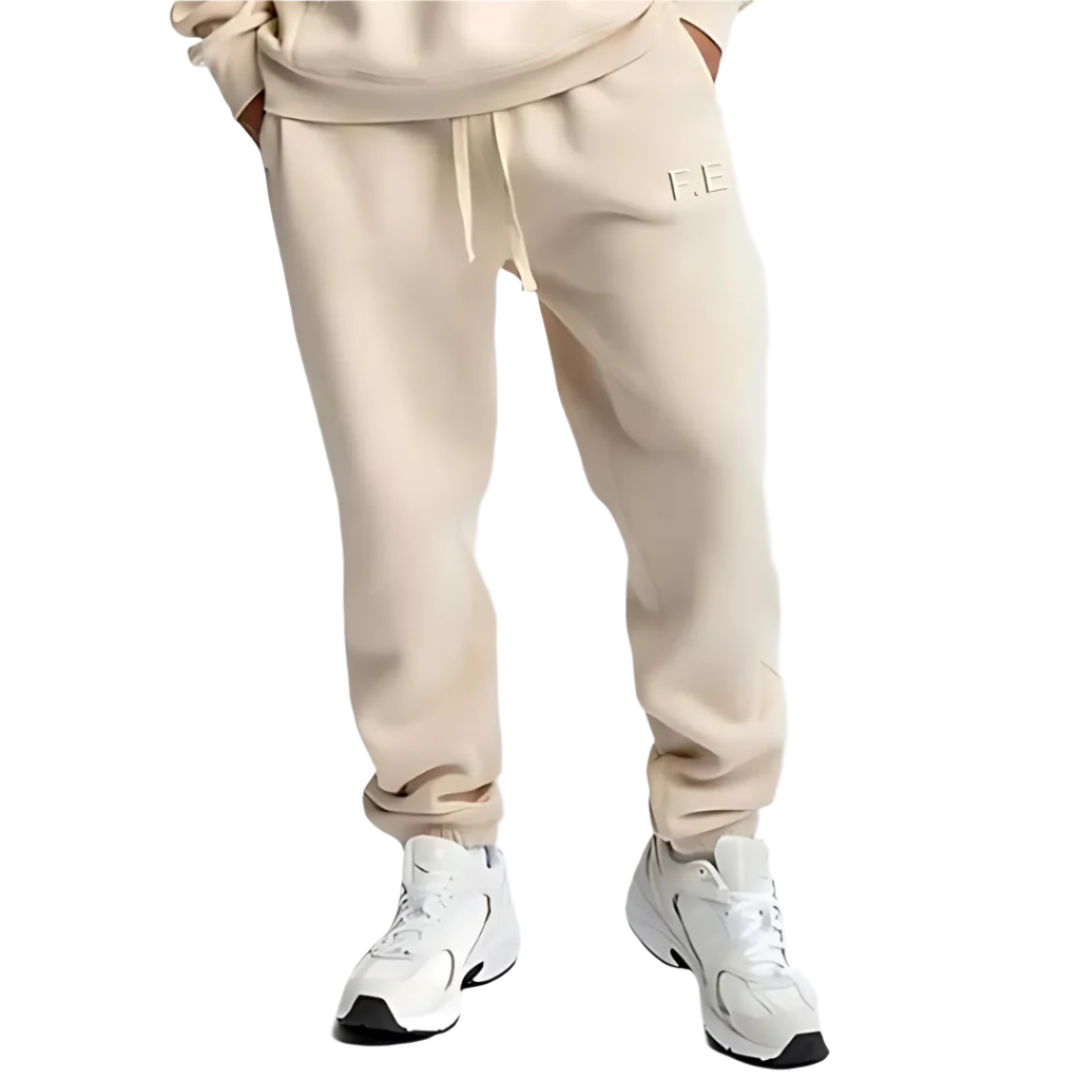 Men's FE Relaxed Fit Sweatpants - Cream