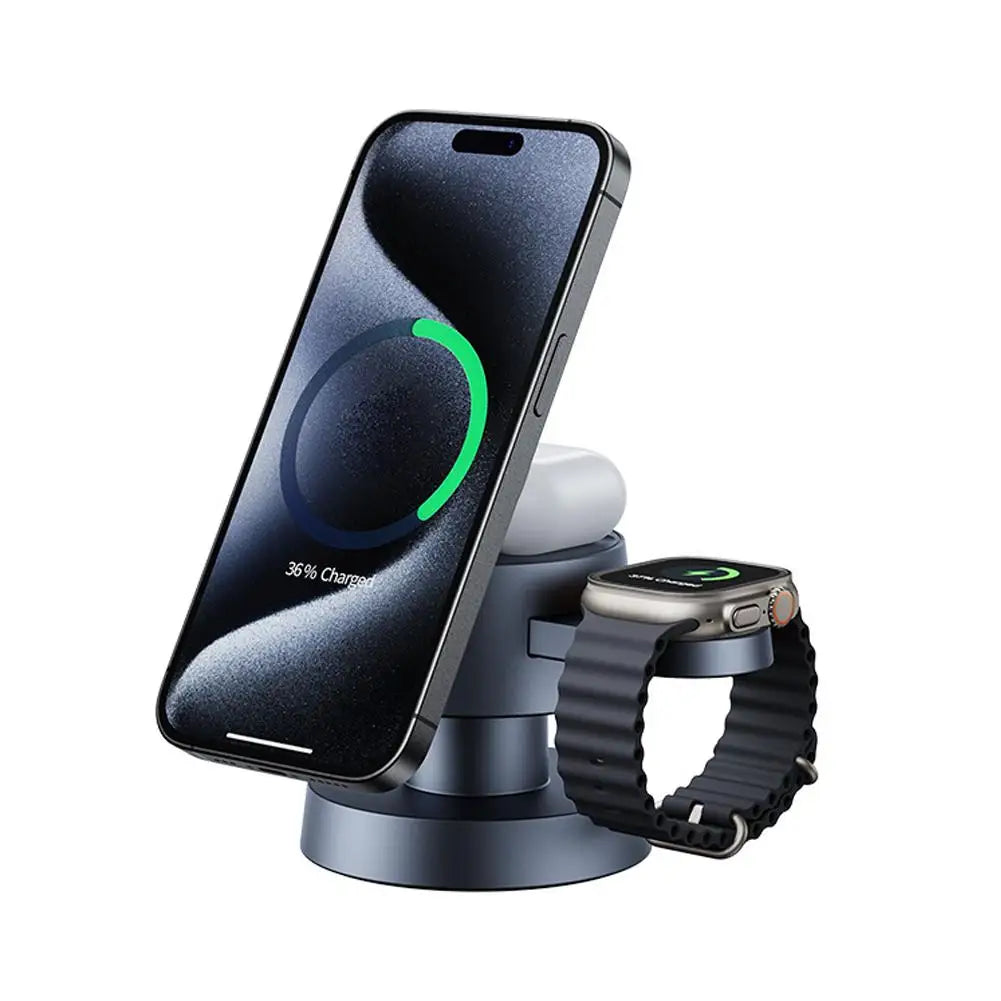 4-in-1 Wireless Charger with Night Light