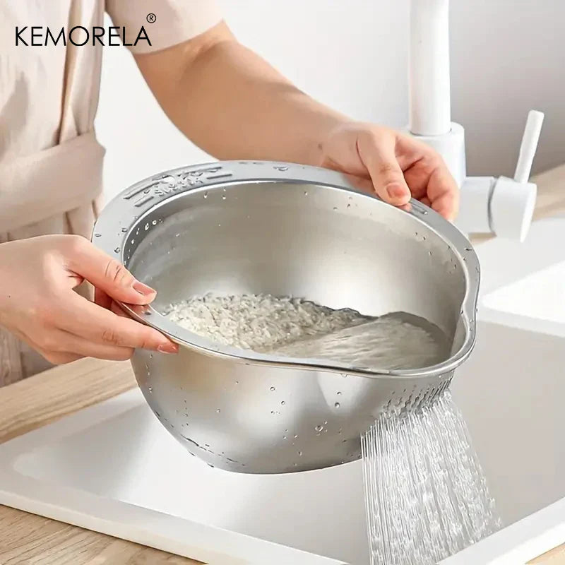 SmartFlow Stainless Steel Rice Strainer